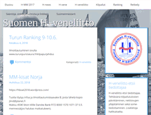 Tablet Screenshot of h-vene.fi